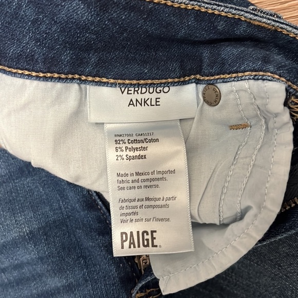 Paige Verdugo Ankle Jeans - Picture 3 of 4